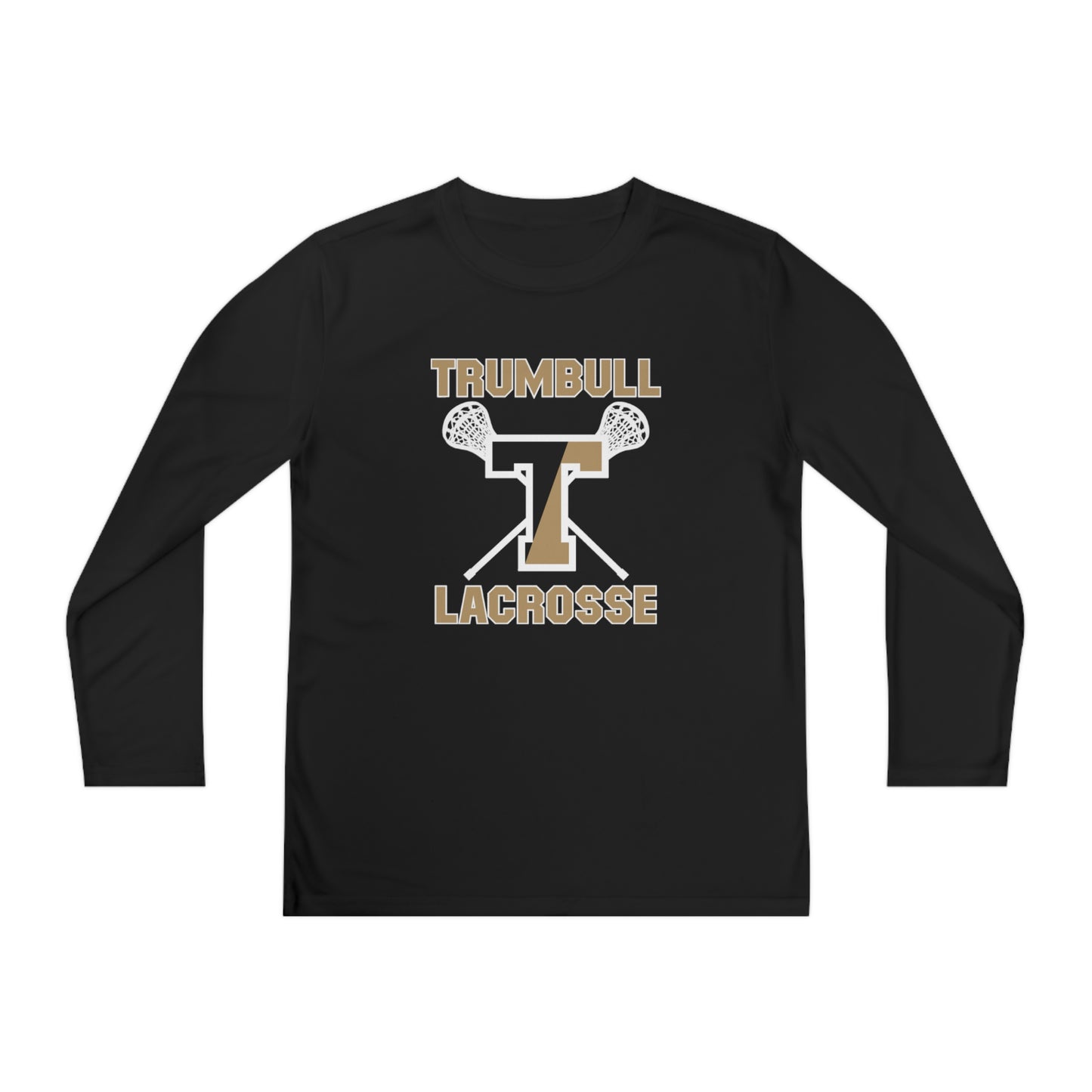 Youth Trumbull Lax Sport-Tek Performance Long Sleeve Shirt