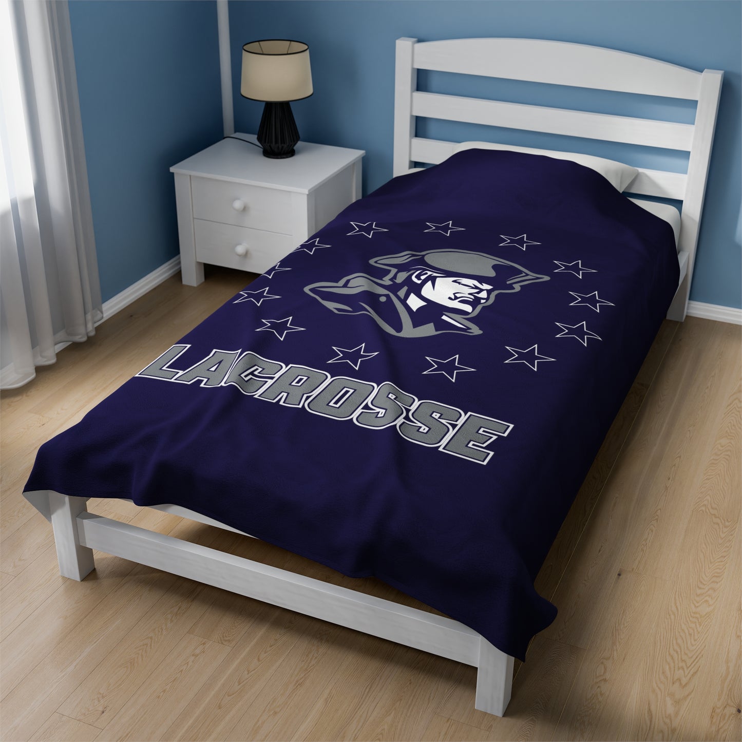 Rebel Lax Velveteen Plush Blanket (60" x 80")