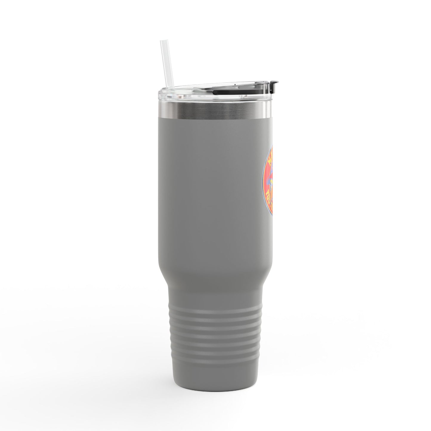 Mudhens Baseball Insulated Travel Mug (40 oz)