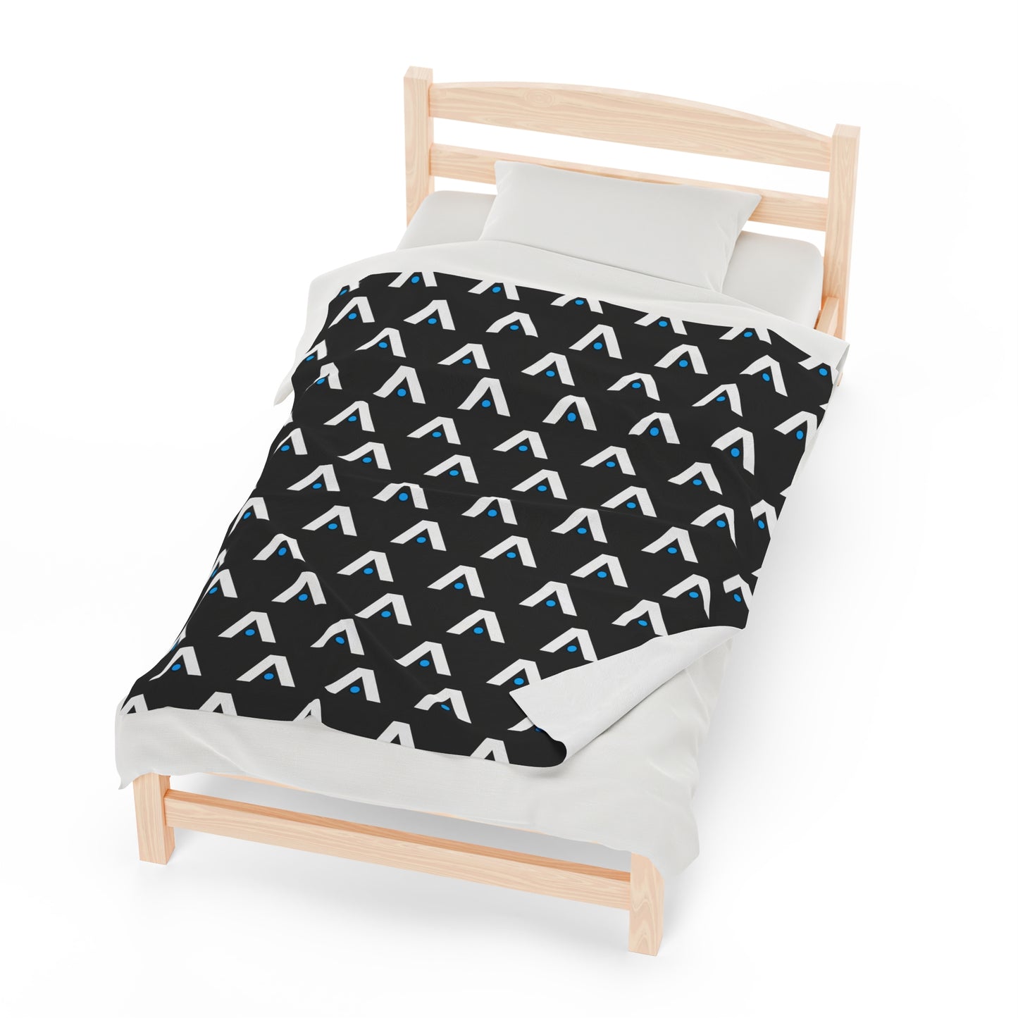 ADVNC Lacrosse Velveteen Plush Blanket