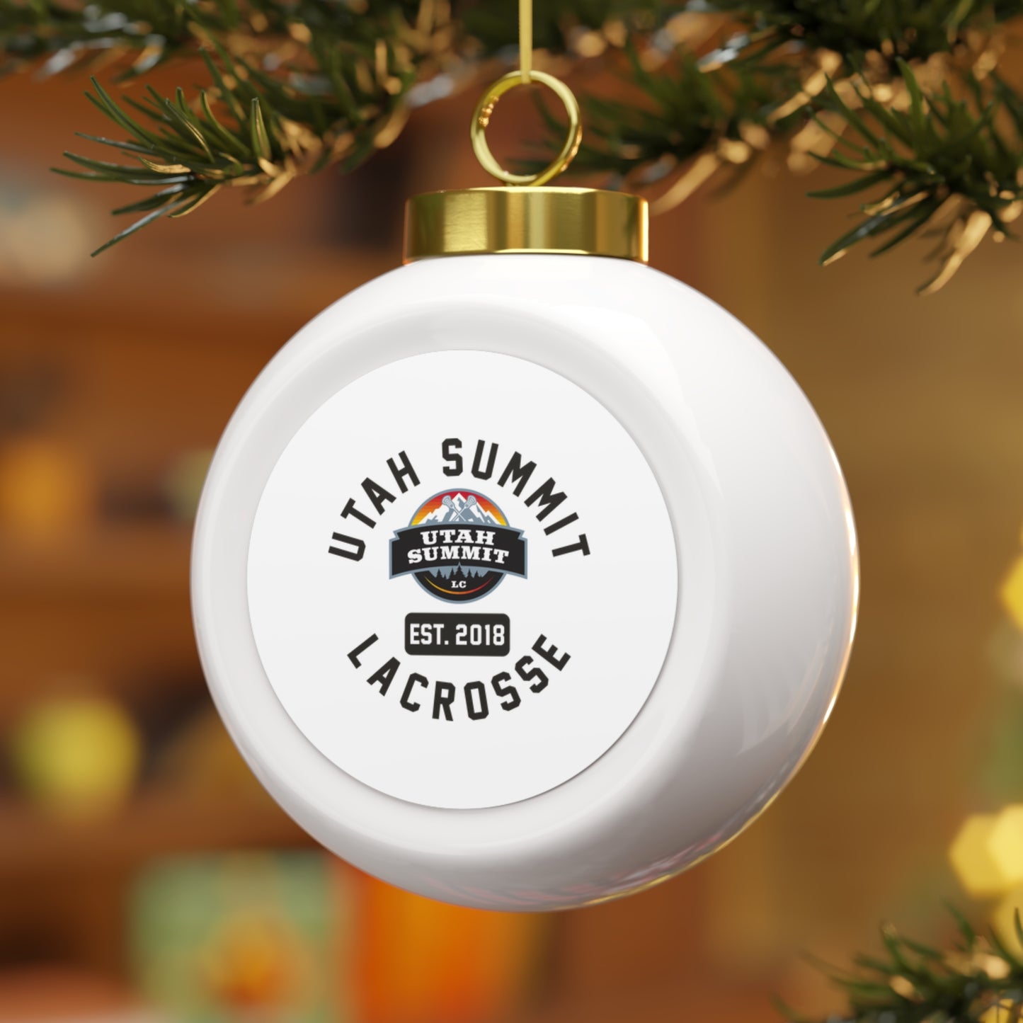 Utah Summit LC Christmas Ball Ornament