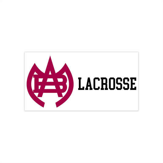 MBA Lacrosse Bumper Sticker