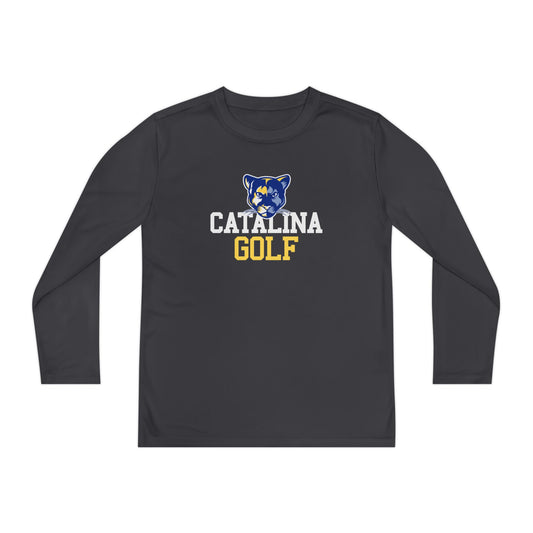 Youth Catalina Golf Sport-Tek Performance Long Sleeve Shirt