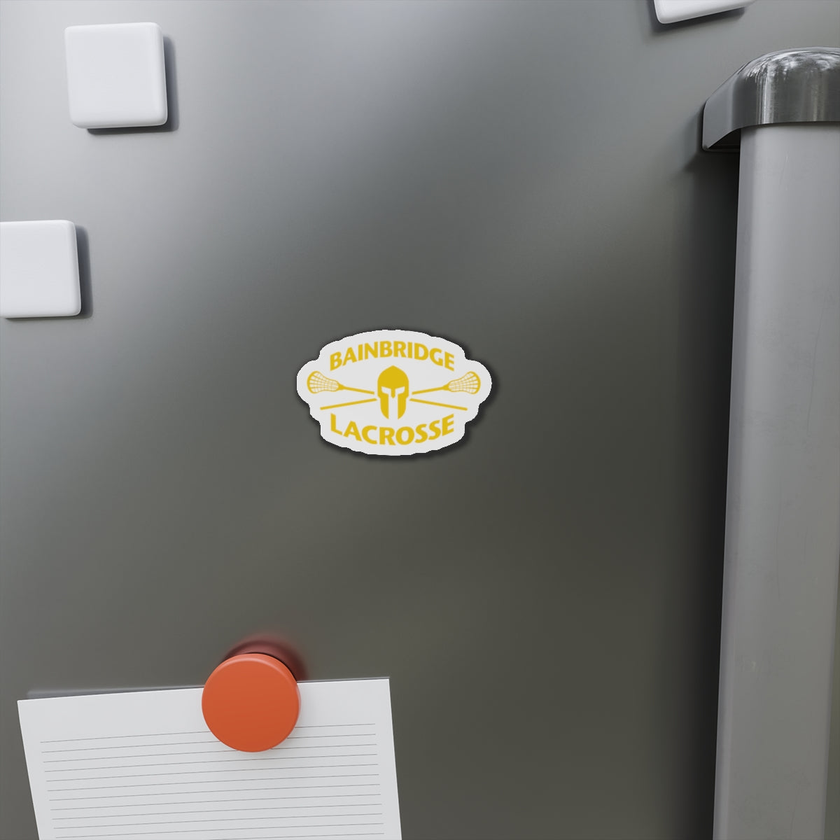 Bainbridge Lacrosse Die-Cut Magnet
