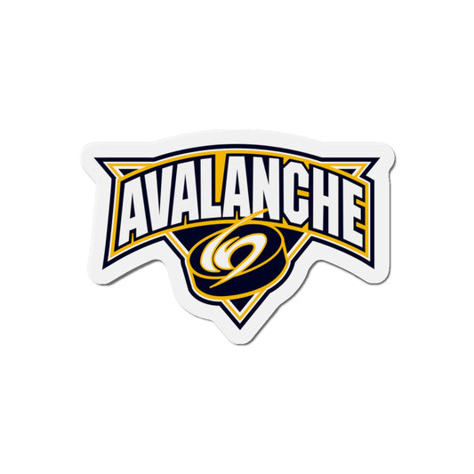 North Jersey Avalanche Die-Cut Magnet