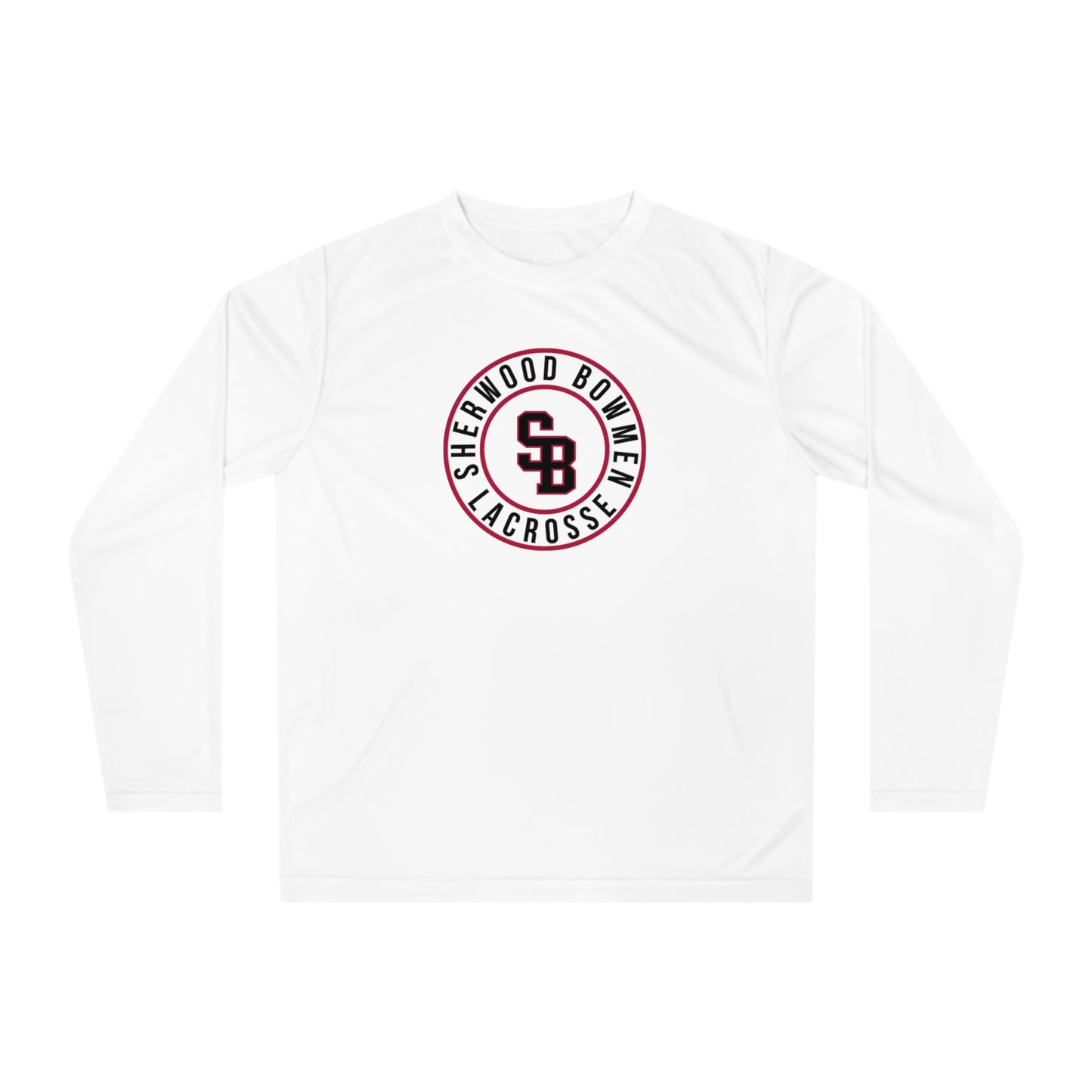 Adult Sherwood High School Lacrosse Team 365 Performance Long Sleeve Shirt