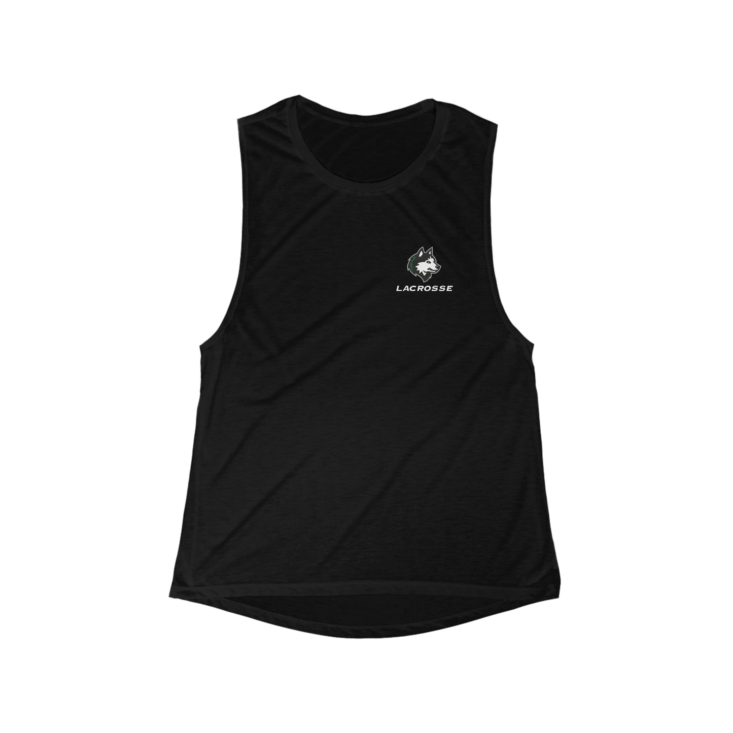 Women's NHS Lacrosse Bella + Canvas Flowy Scoop Sport Tank