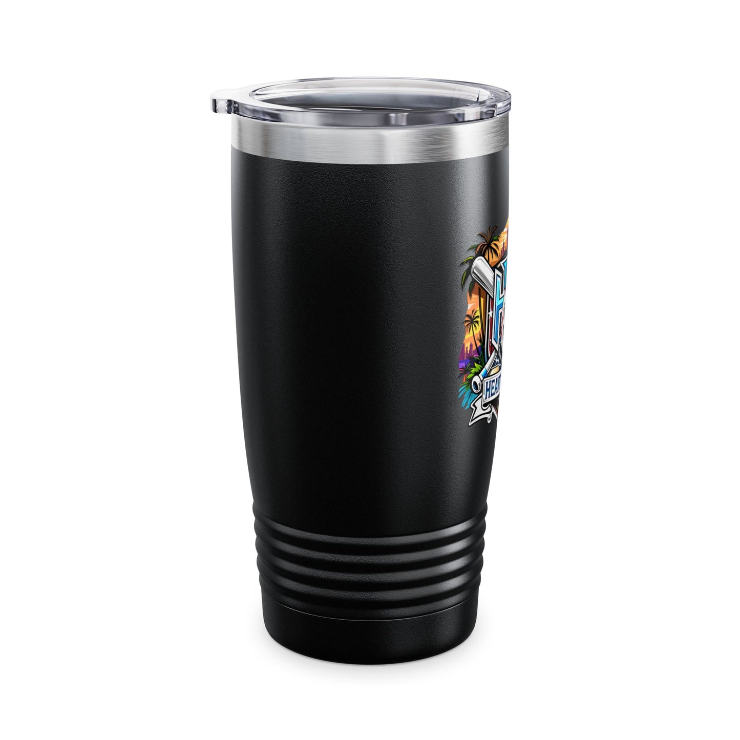 Heart and Hustle Baseball Ringneck Tumbler (20oz)