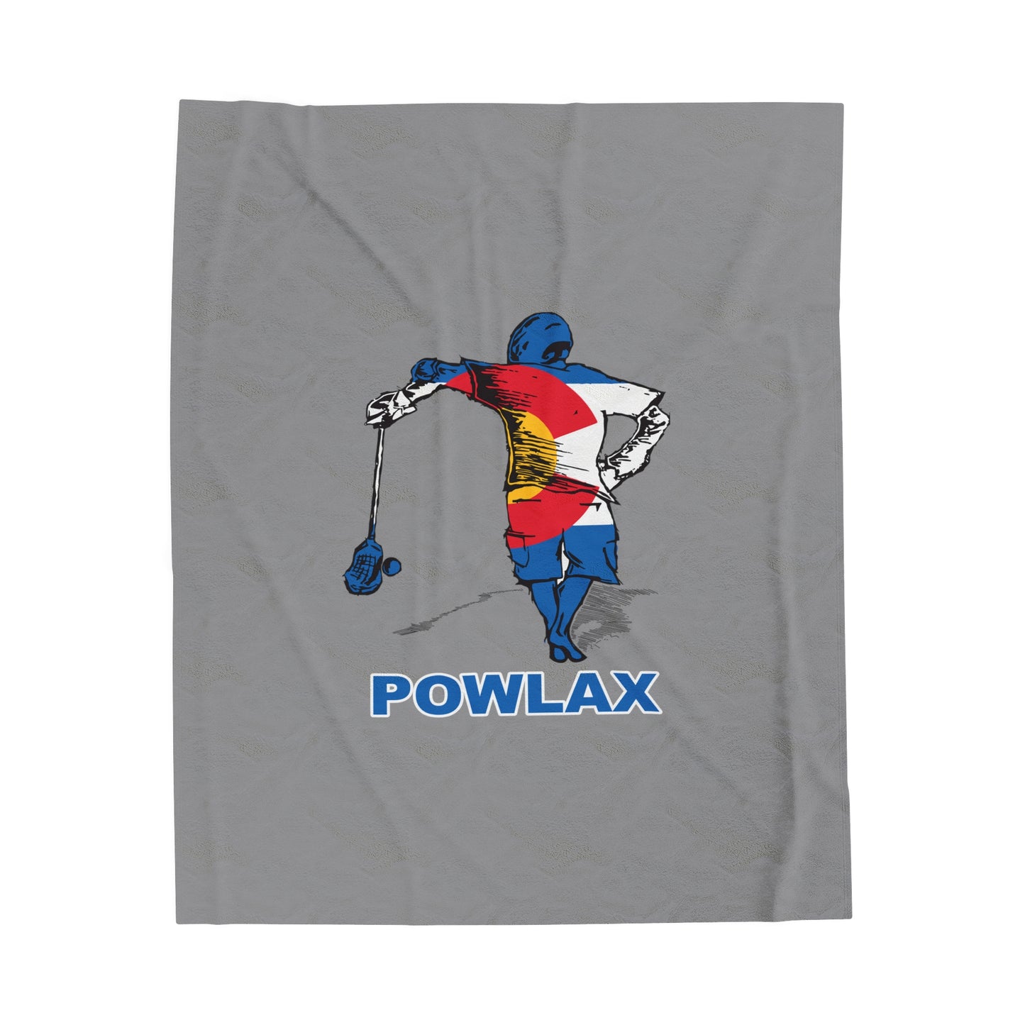 POWLAX Velveteen Plush Blanket