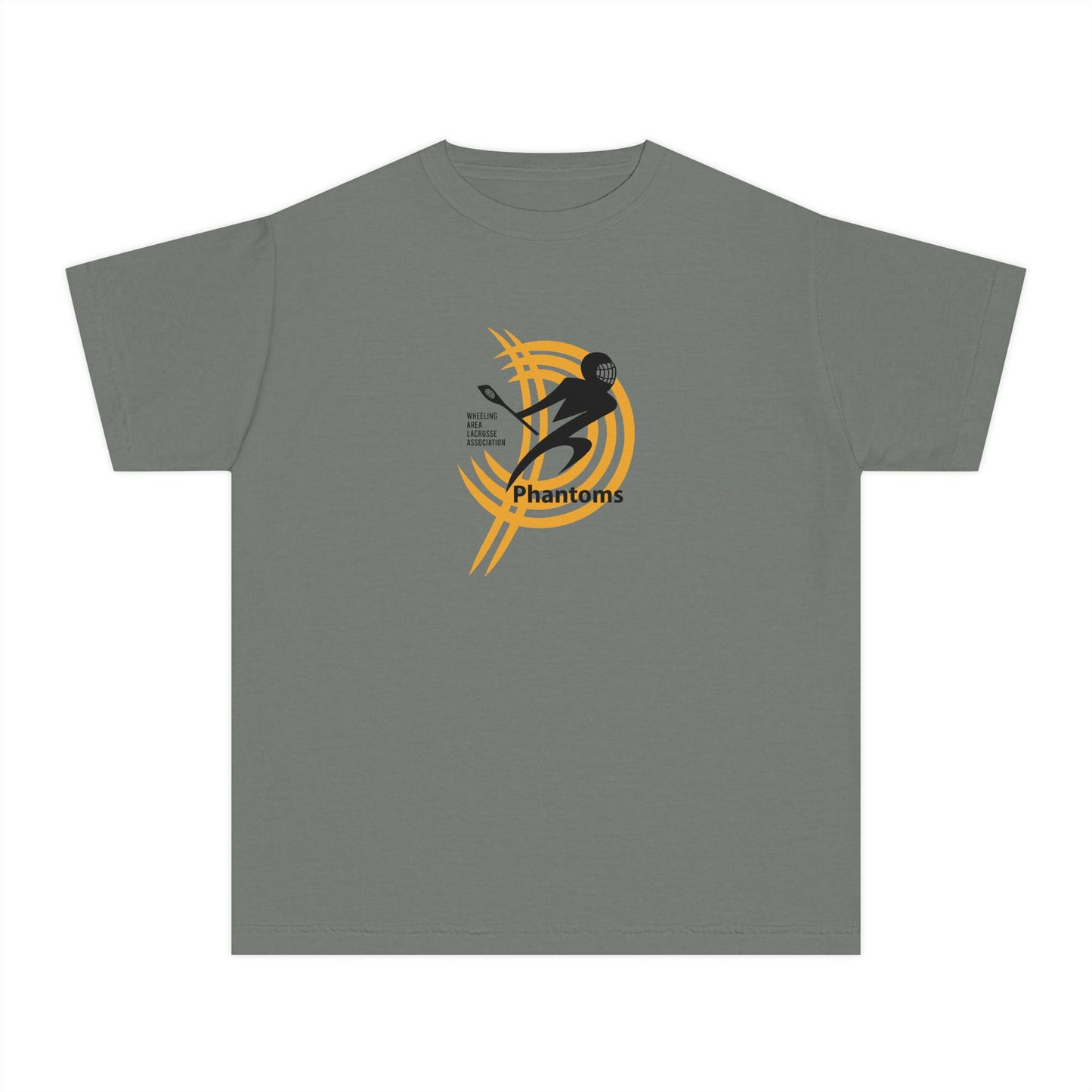 Youth Wheeling Area Lacrosse Comfort Colors Garment Dyed T-Shirt
