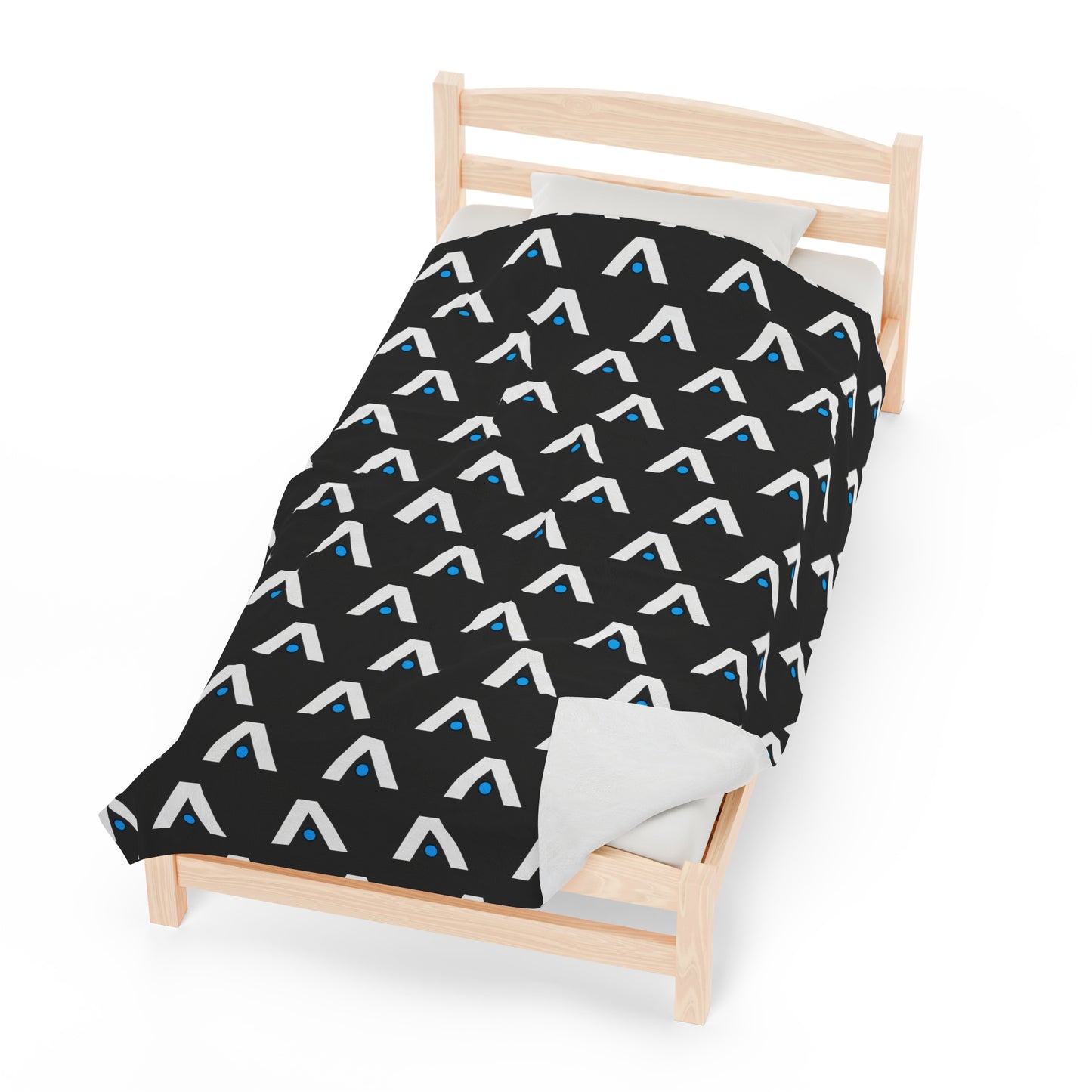 ADVNC Lacrosse Velveteen Plush Blanket