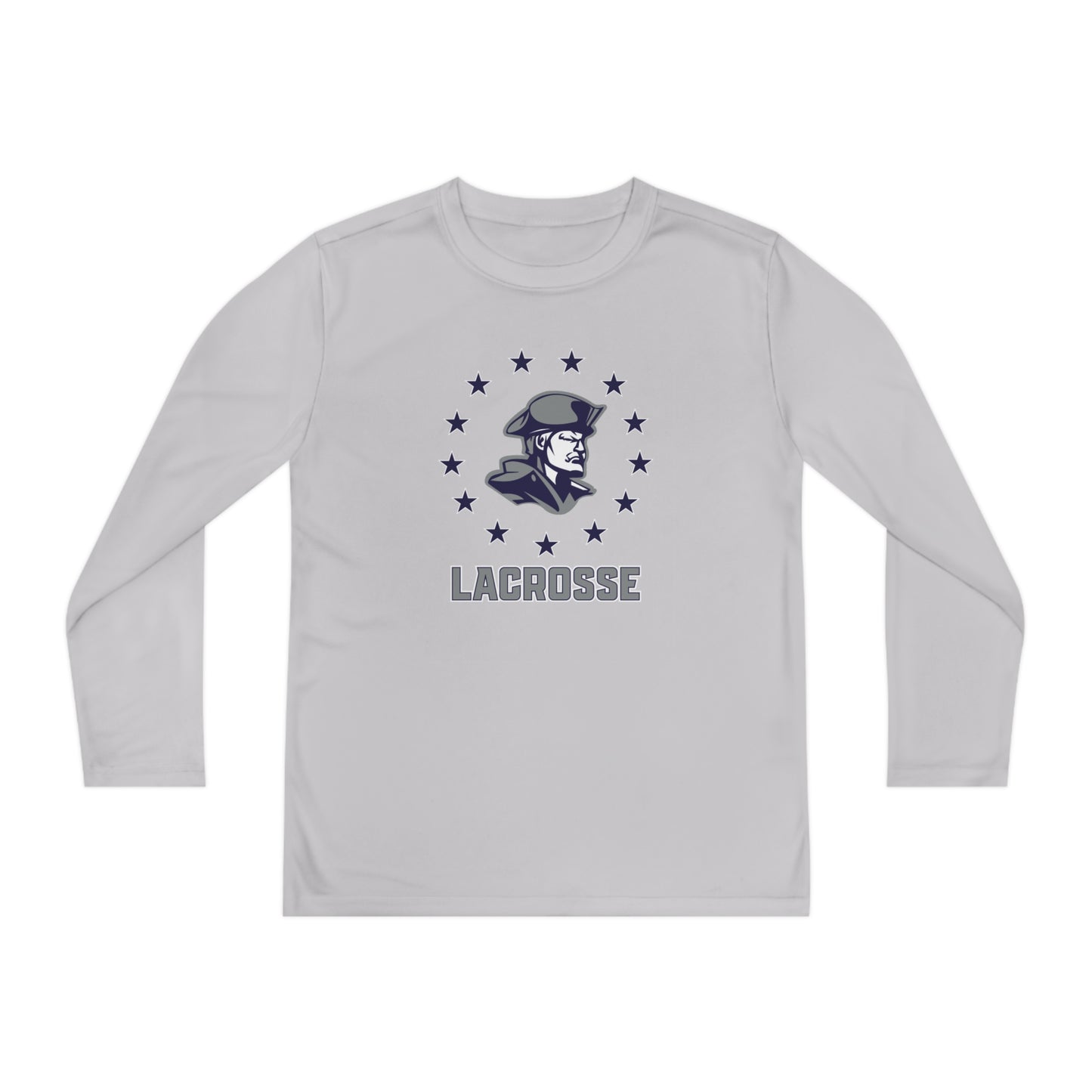 Youth Rebel Lax Sport-Tek Performance Long Sleeve