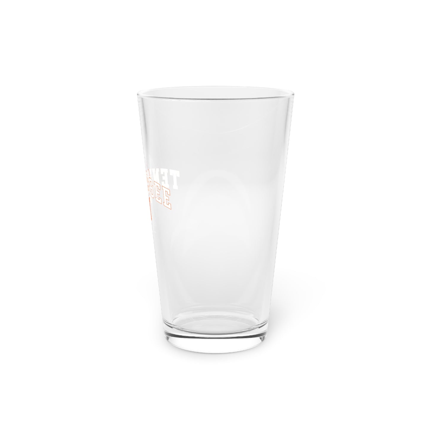 Tennessee Lacrosse Pint Glass (16oz)