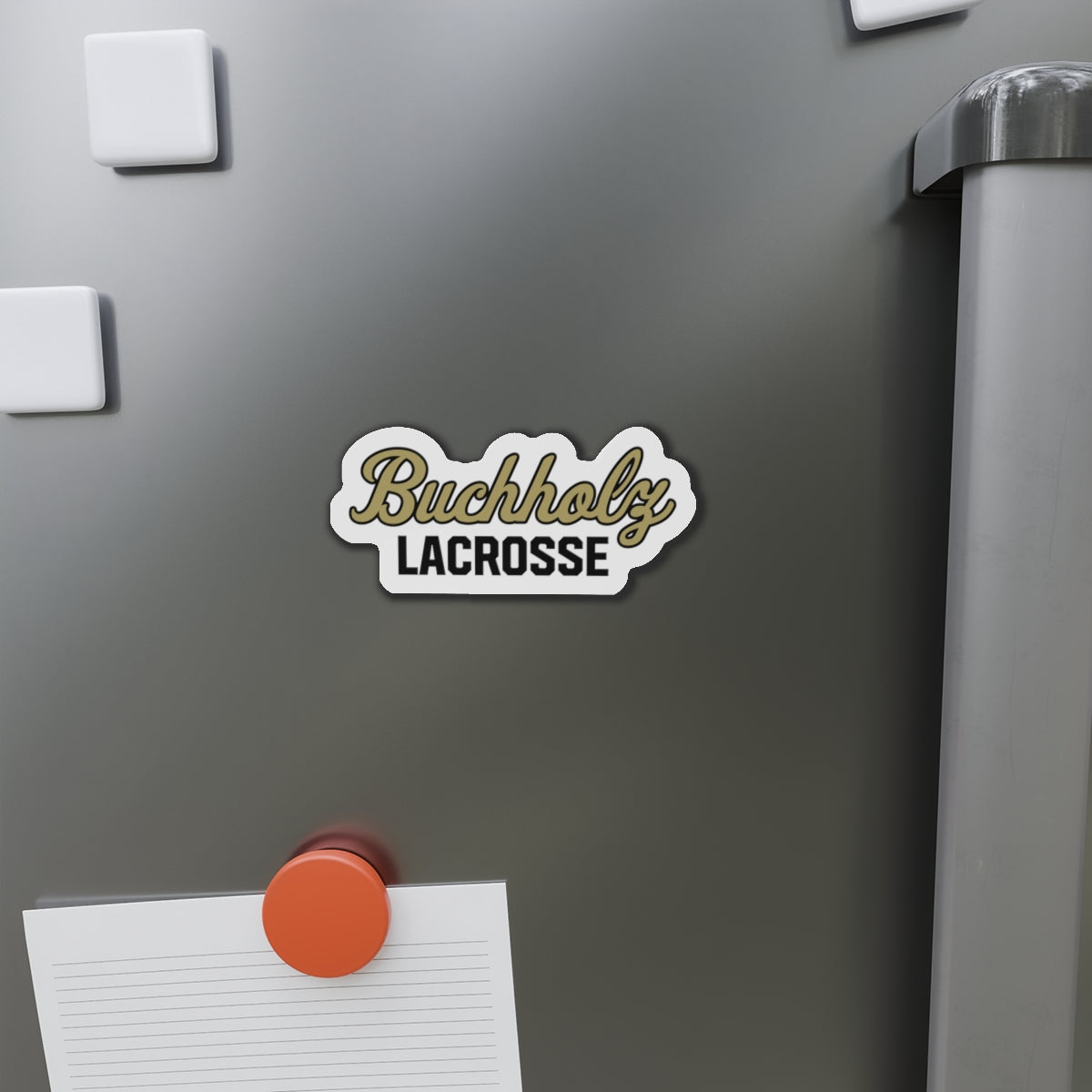 Buchholz Lacrosse Die-Cut Magnet