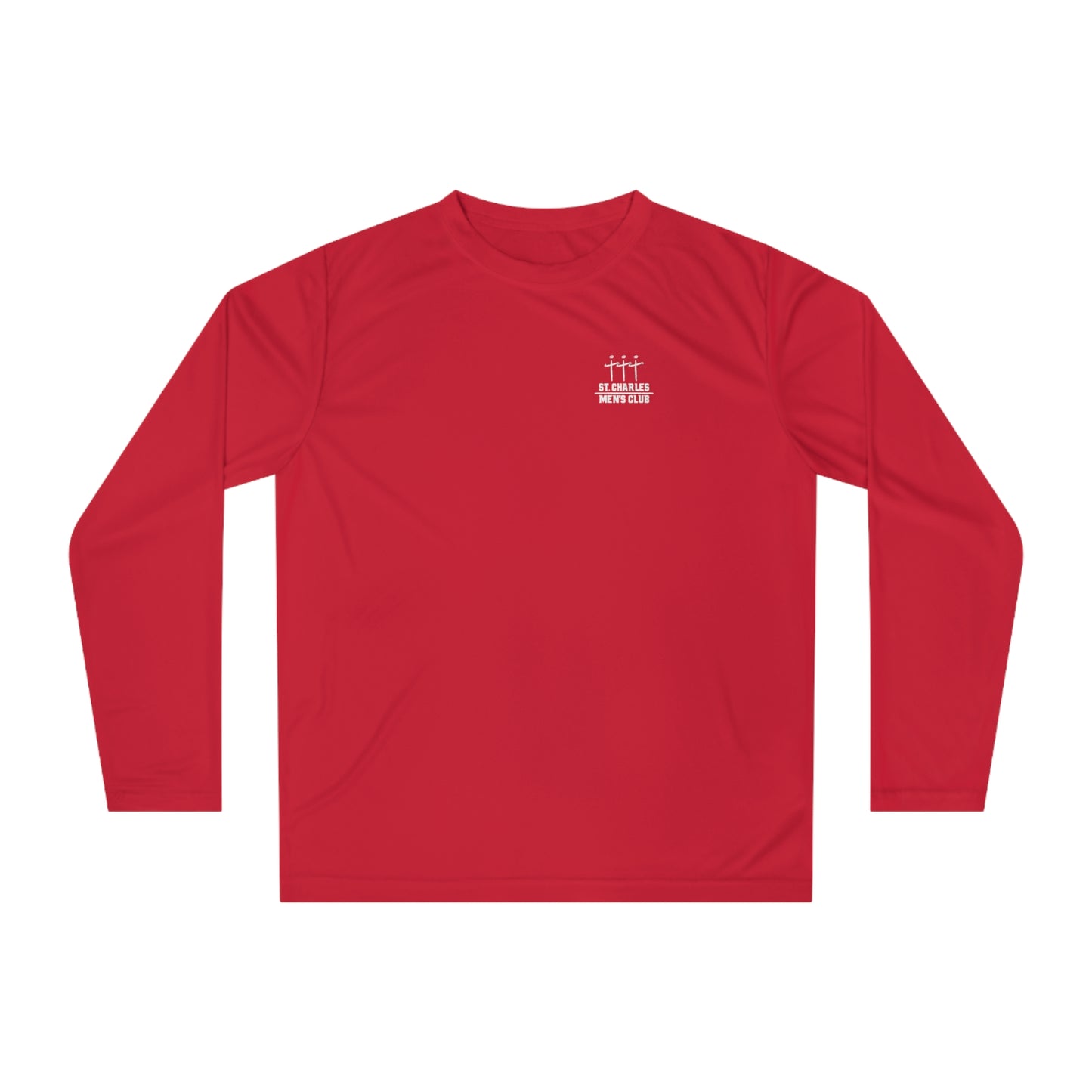 Adult St. Charles Club Team 365 Performance Long Sleeve Shirt