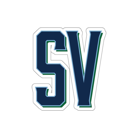 Sun Valley Lacrosse Die-Cut Sticker