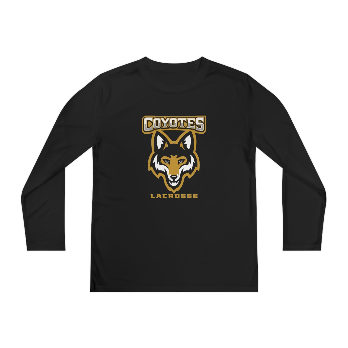 Youth Coyotes Lacrosse Sport-Tek Performance Long Sleeve
