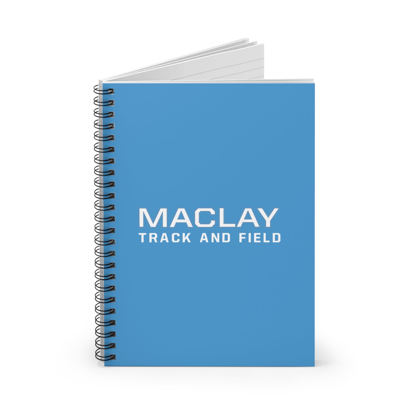Maclay Track & Field Spiral Notebook - Ruled Line (8" x 6")