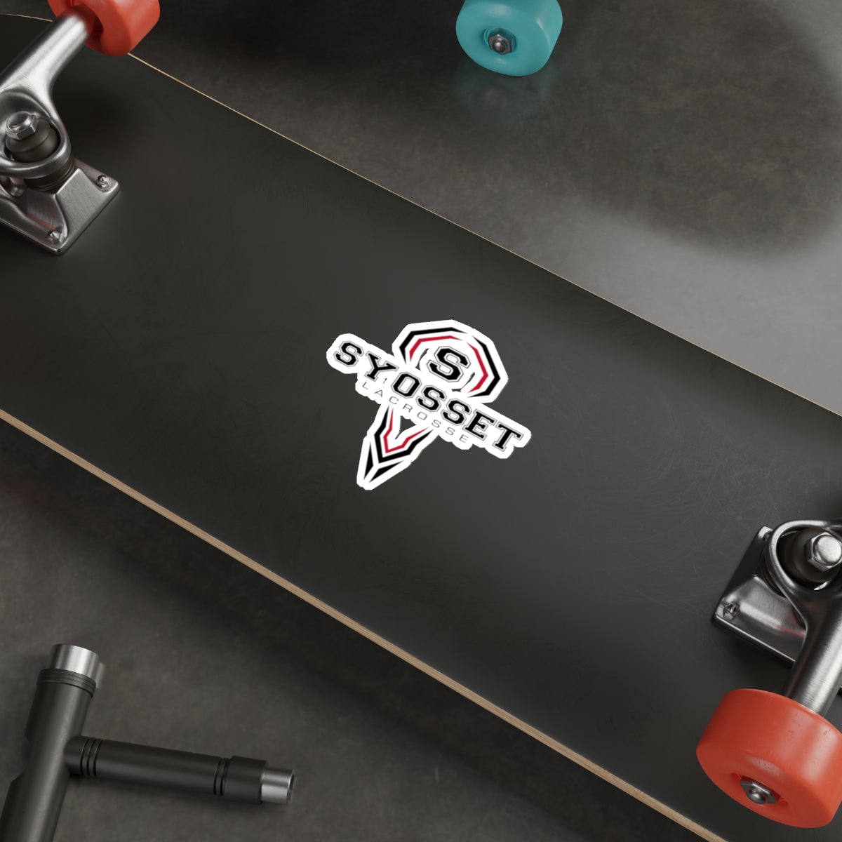 Syosset Lacrosse Die-Cut Sticker