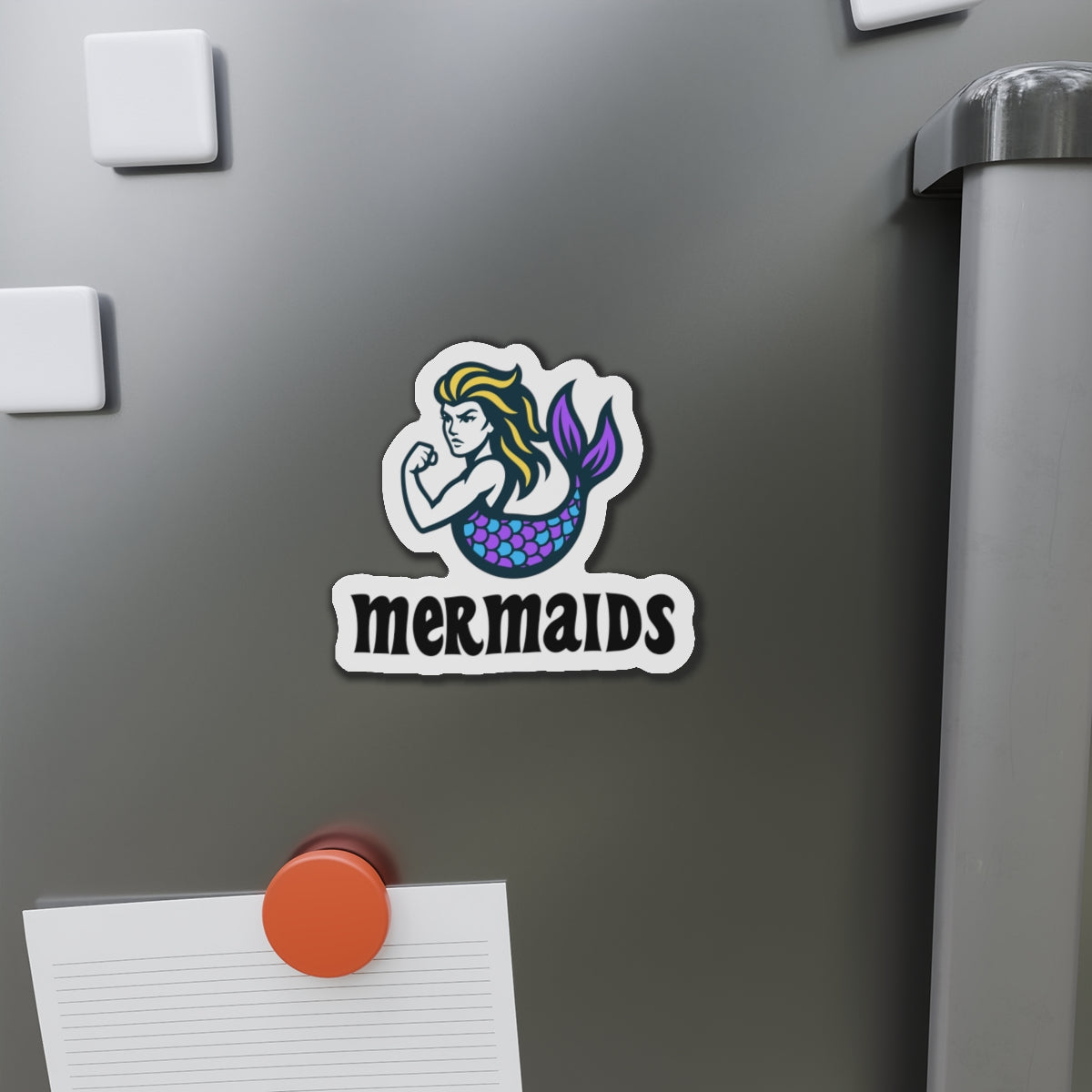 Mermaids Die-Cut Magnet