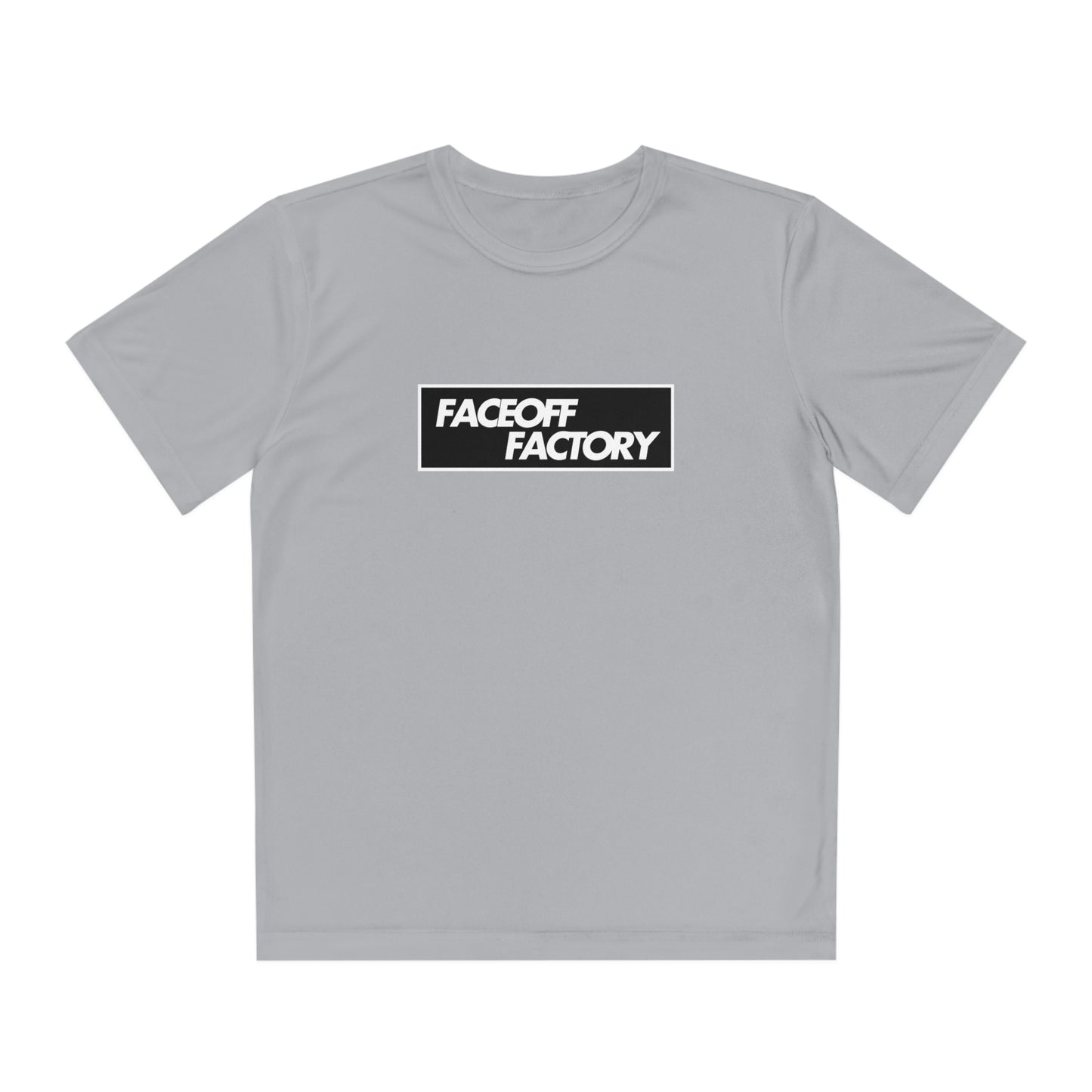 Youth Faceoff Factory Sport-Tek Performance T-shirt