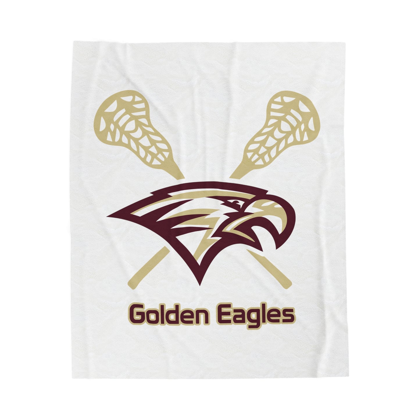 Maple Mountain Youth Lacrosse Velveteen Plush Blanket
