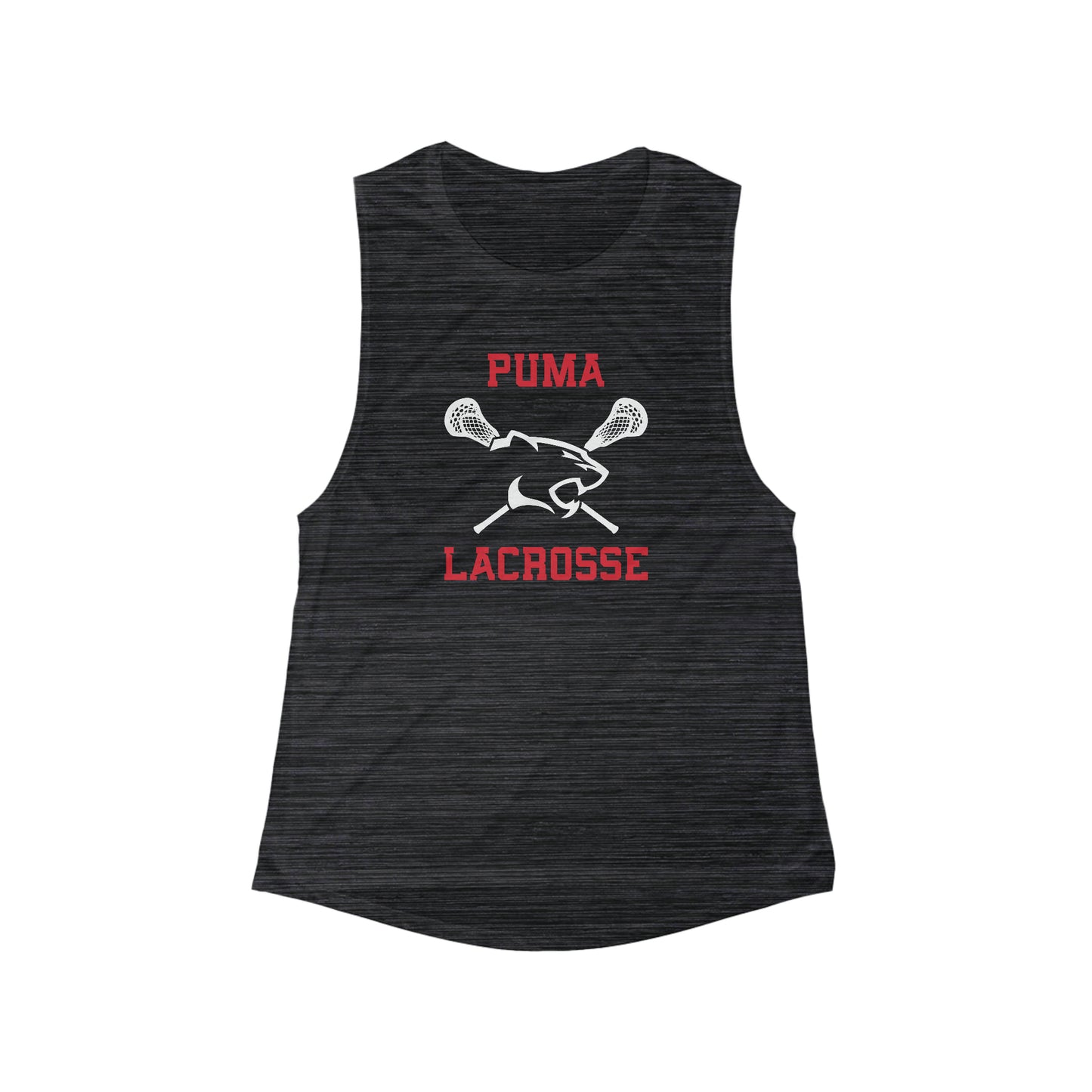 Women's Puma Lacrosse Bella + Canvas Flowy Scoop Sport Tank