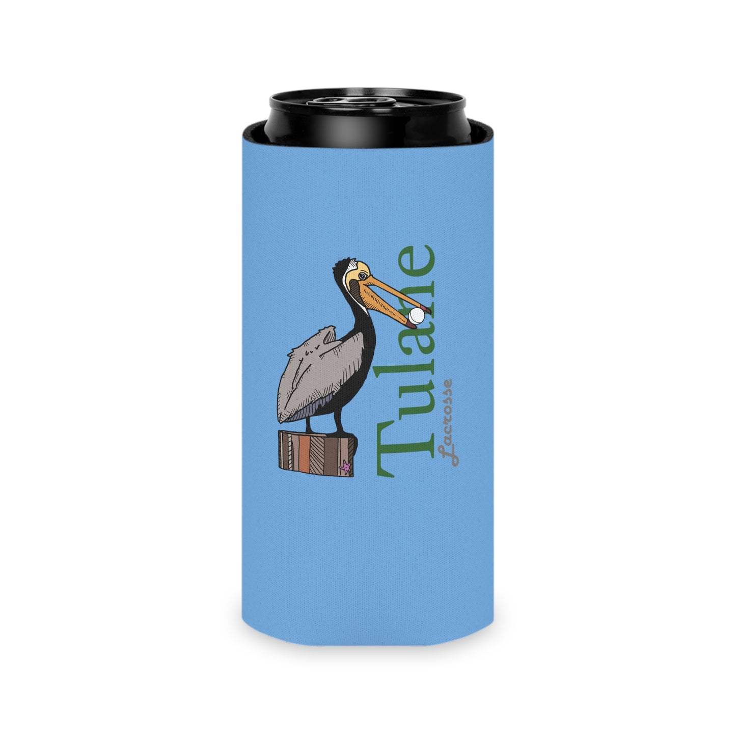Tulane Lacrosse Can Cooler (3-Pack)