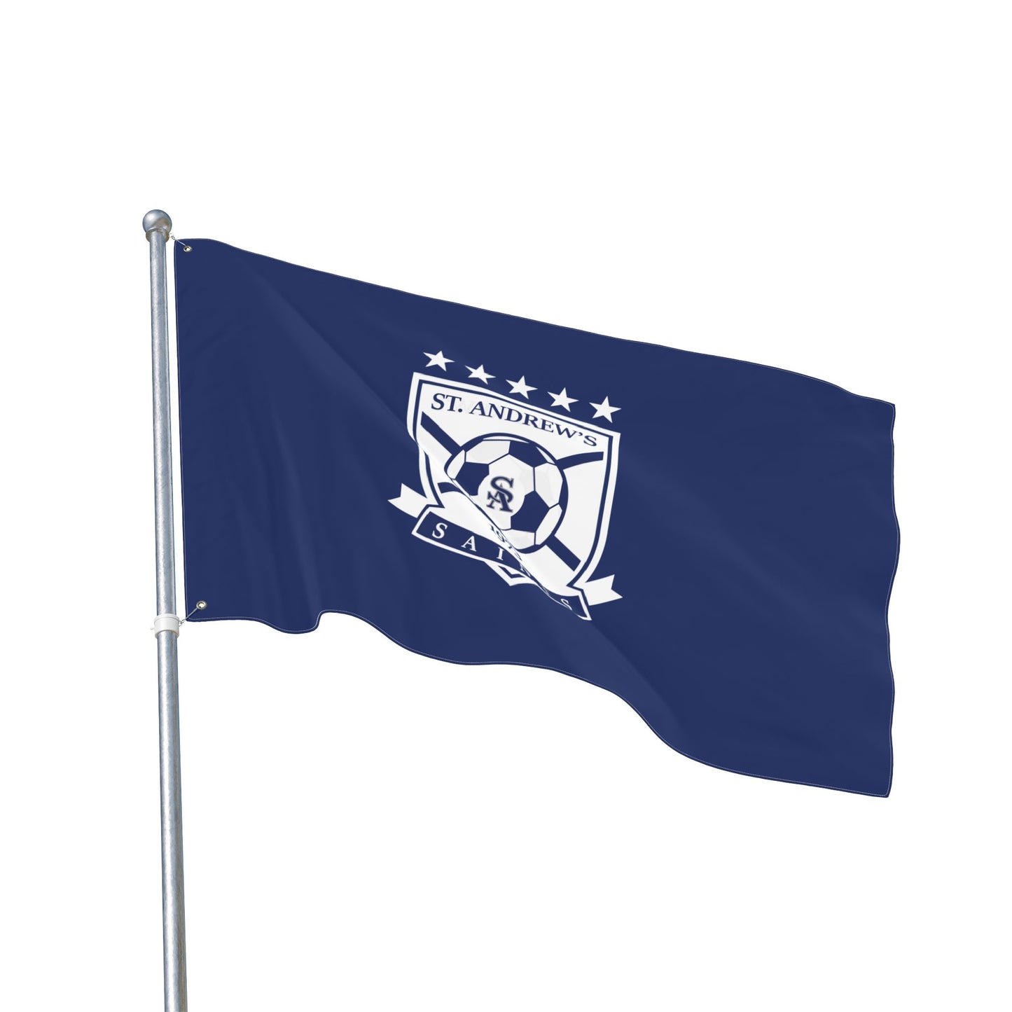 Saints Soccer Double Sided Flag (36" x 60")