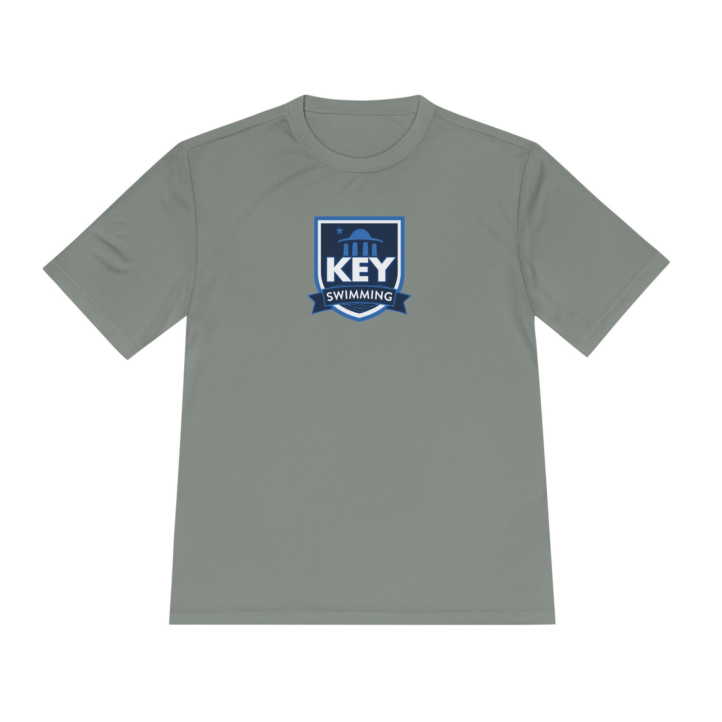 Adult Key Swimming Sport-Tek T-Shirt