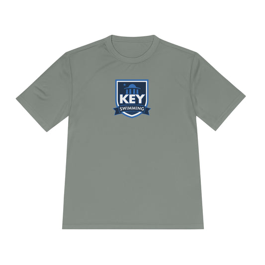Adult Key Swimming Sport-Tek T-Shirt