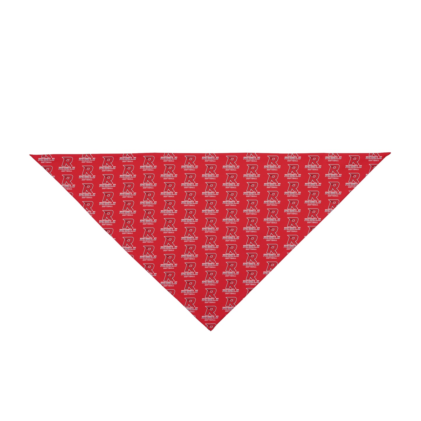 Rebels Softball Pet Bandana