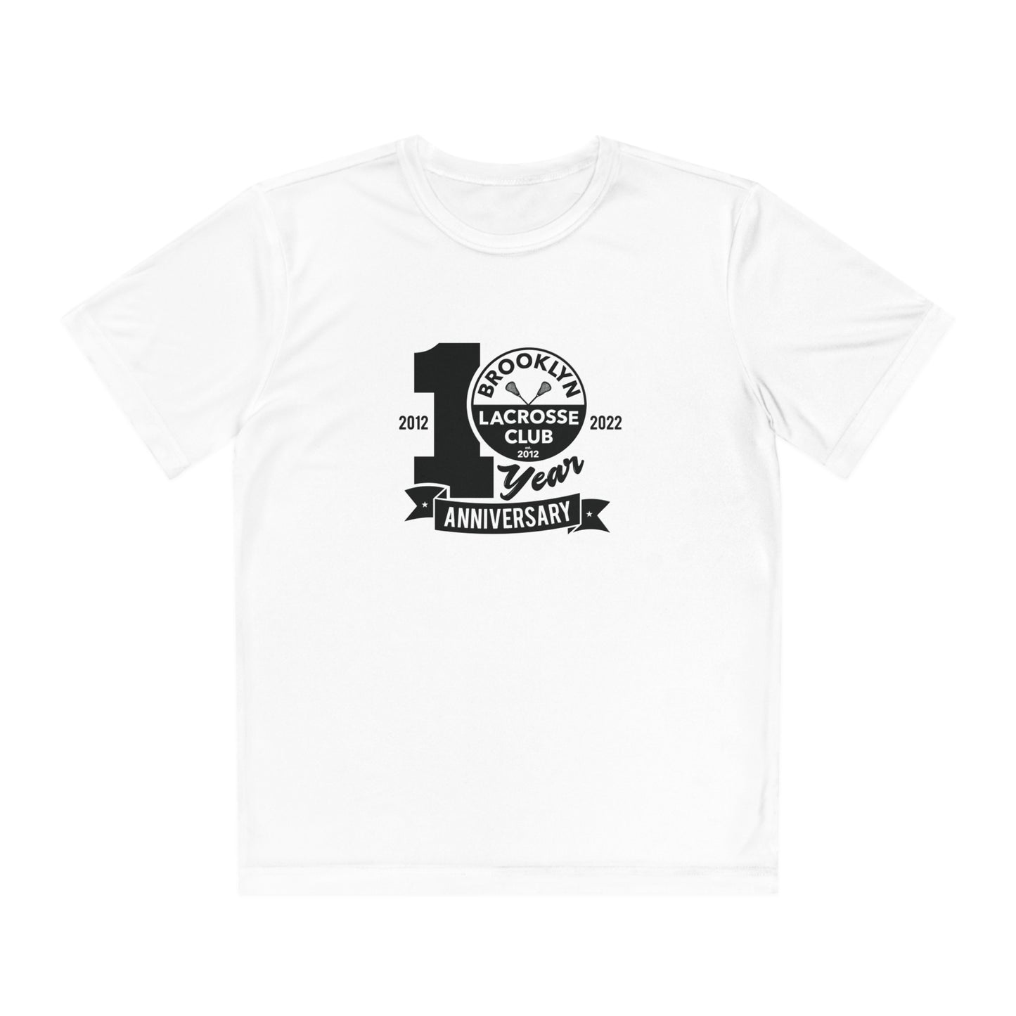 Youth Brooklyn Lacrosse Sport-Tek Performance T-Shirt