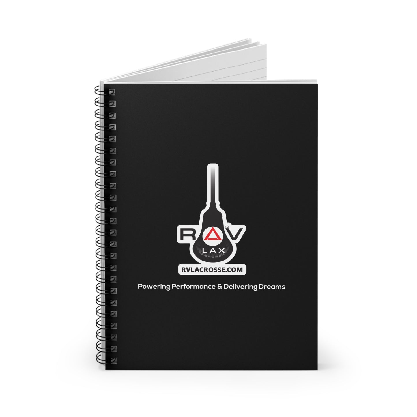 RV Lacrosse Spiral Notebook - Ruled Line