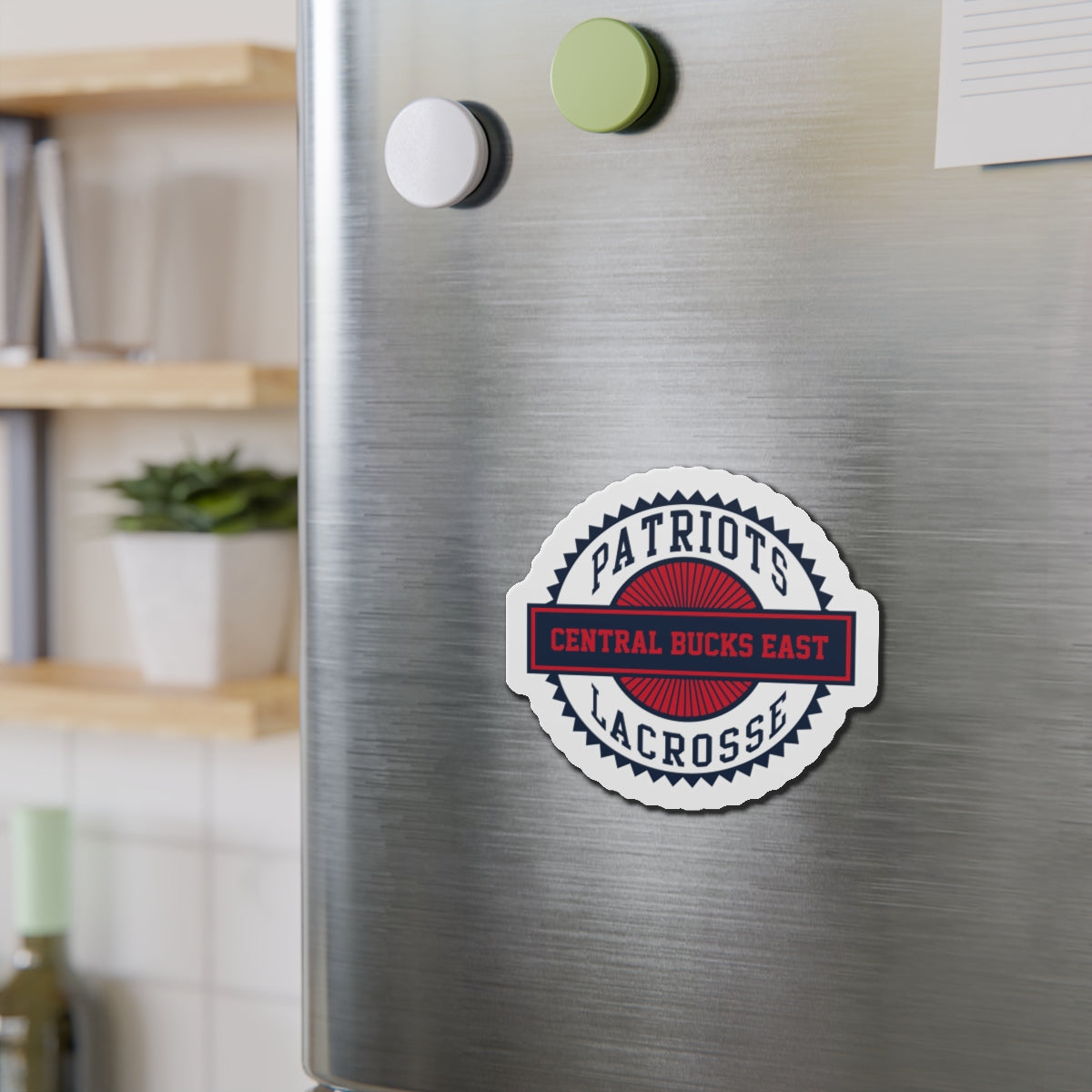 CBE Lacrosse Die-Cut Magnet