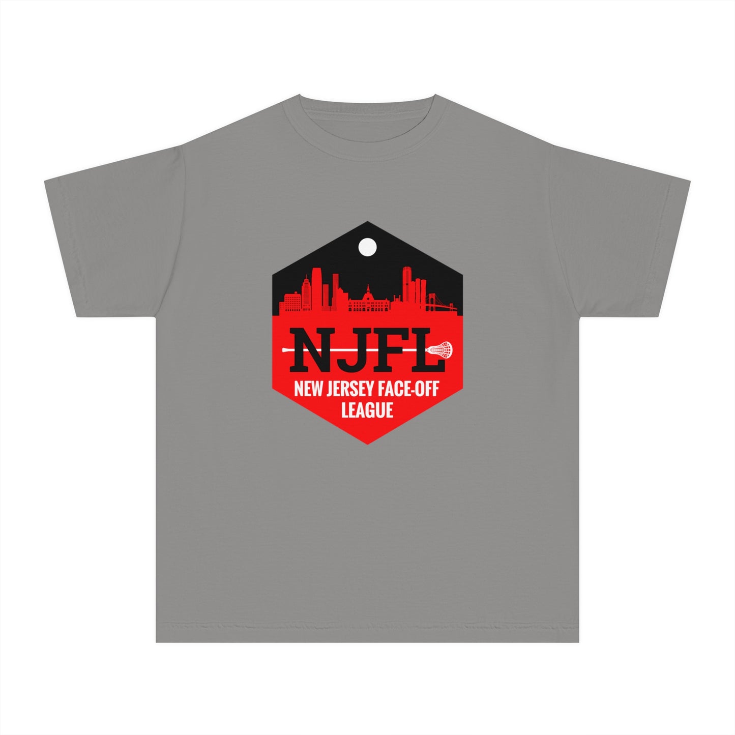 Youth NJFL Comfort Colors Garment-Dyed T-Shirt