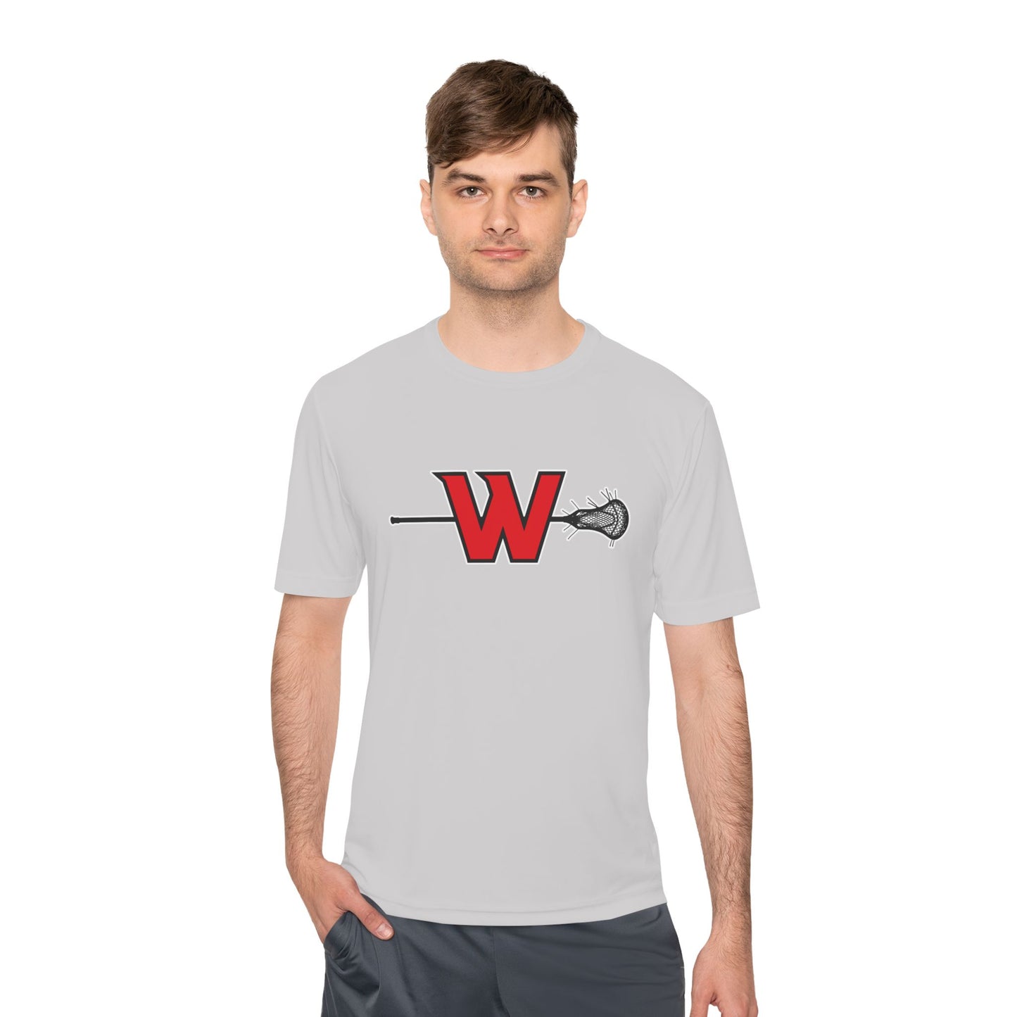 Adult Woodland Lacrosse Sport-Tek Performance Tee