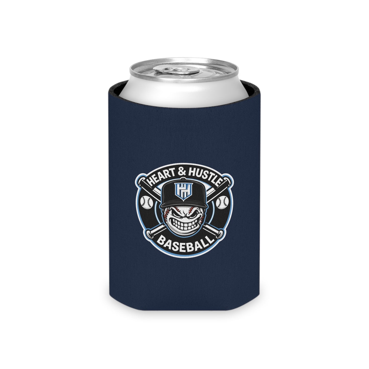 Heart and Hustle Baseball Can Cooler 3-pack