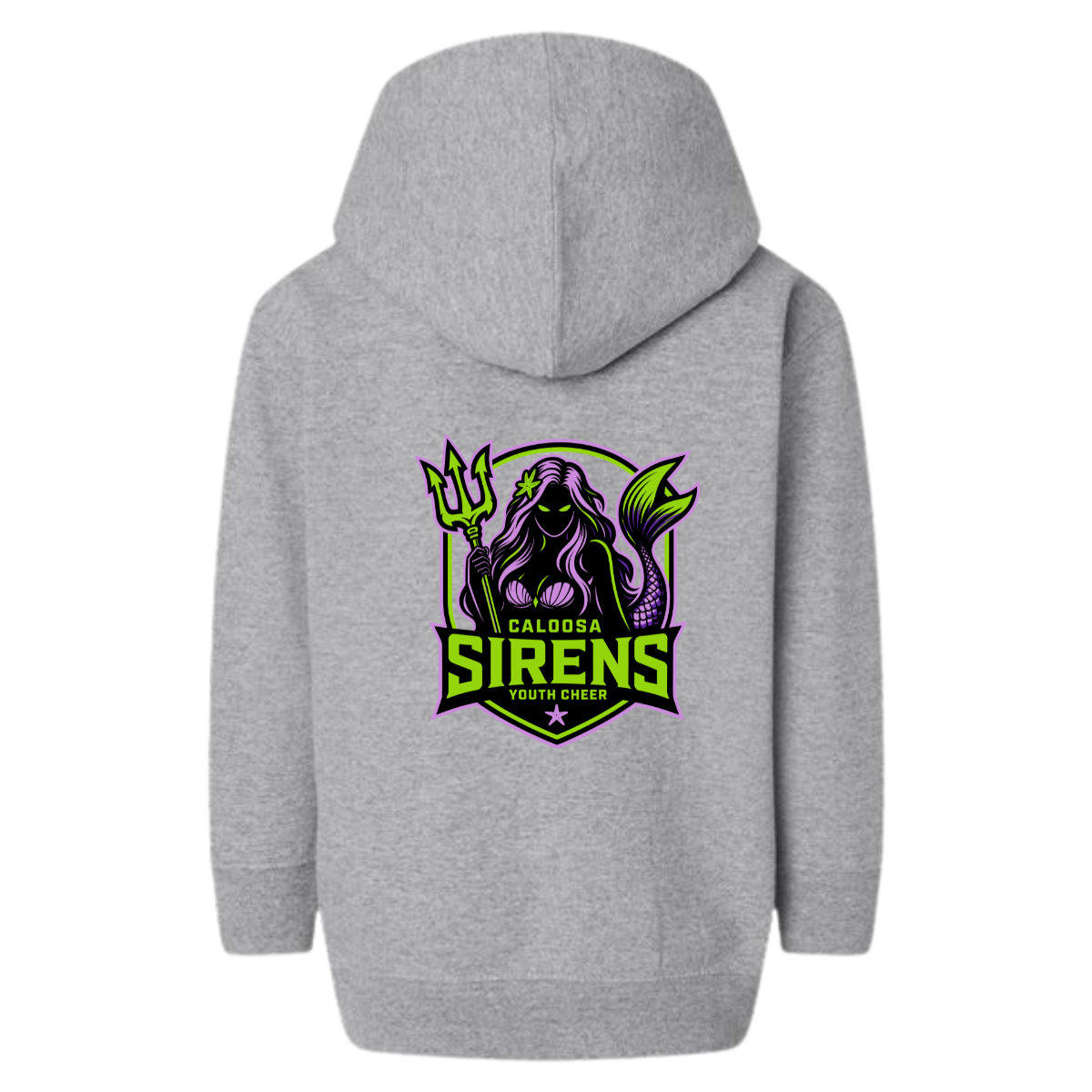Toddler Caloosa Sirens Rabbit Skins Full-Zip Fleece Hoodie