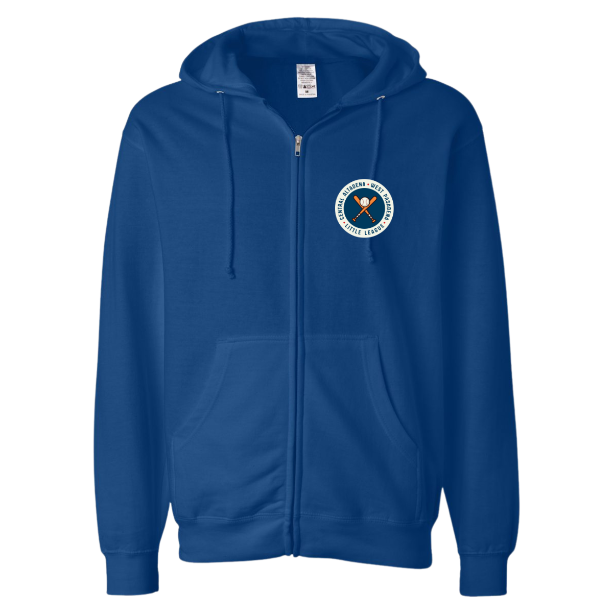 Adult ITC Fleece Zip Up Hoodie