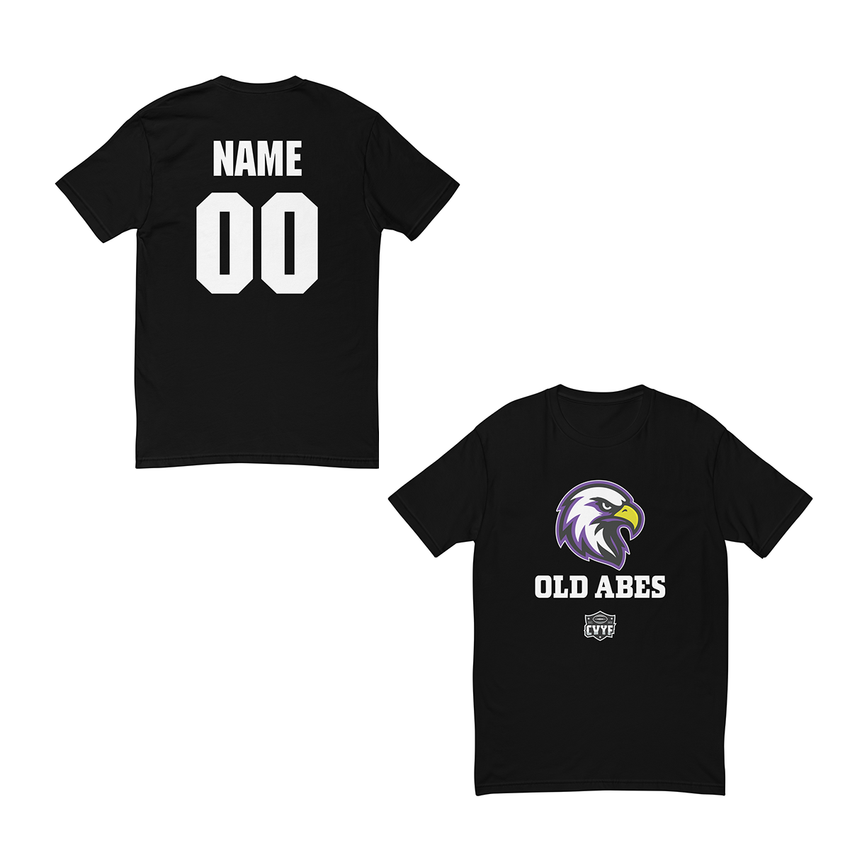 Personalizable - Adult Old Abes Next Level Cotton T-Shirt