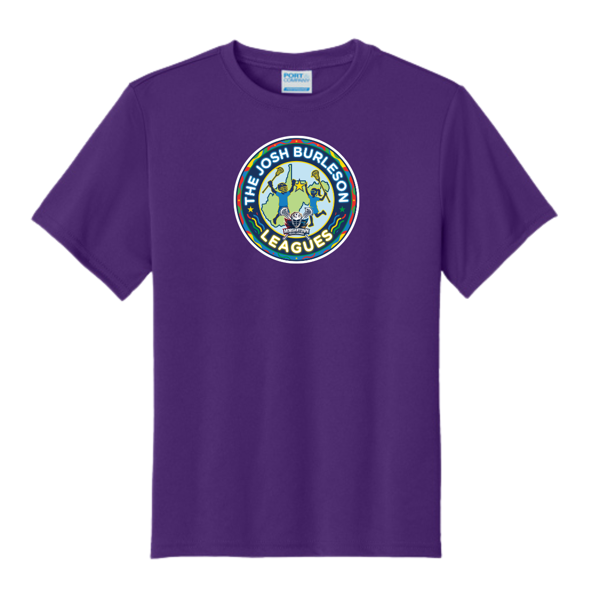 Youth Morgantown Youth Lacrosse Performance T-Shirt