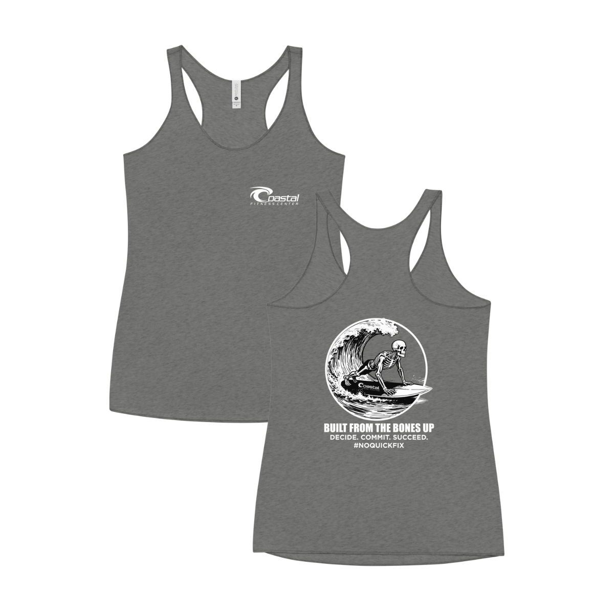 Women's Coastal Fitness Center Racerback Tank Top