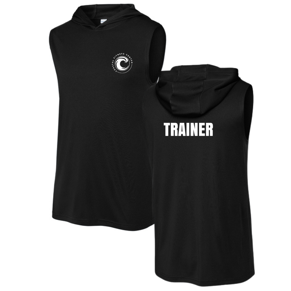 Adult Coastal Fitness Center Sport-Tek Sleeveless Hoodie