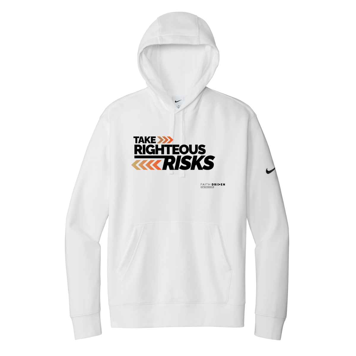Adult Nike Heavy Fleece Hoodie - Righteous (B)