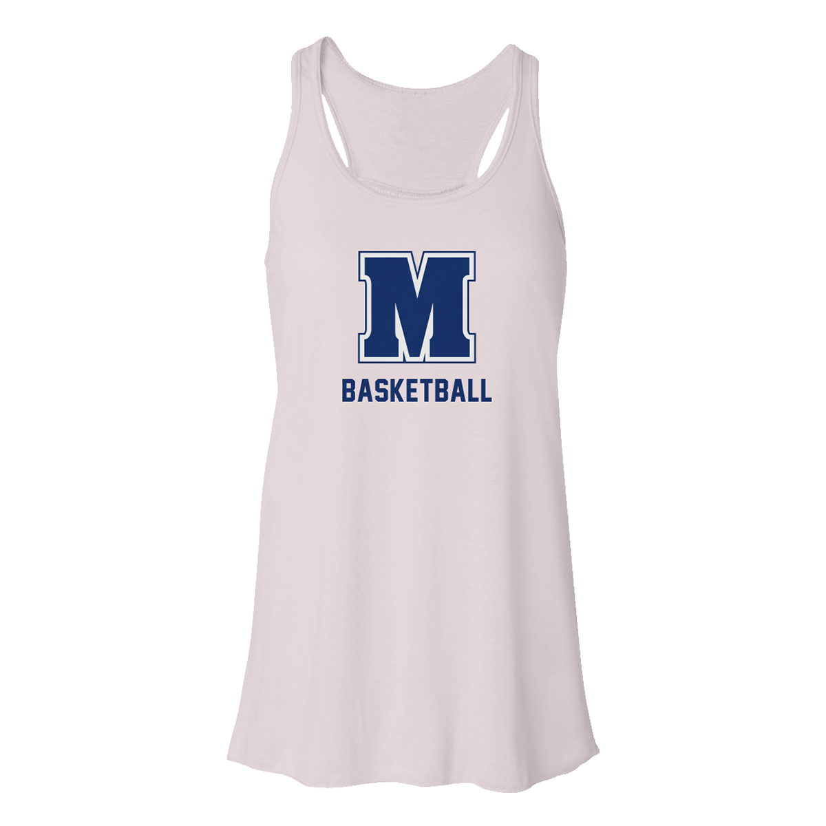 Women's Maclay Basketball Bella + Canvas Flowy Racerback Tank