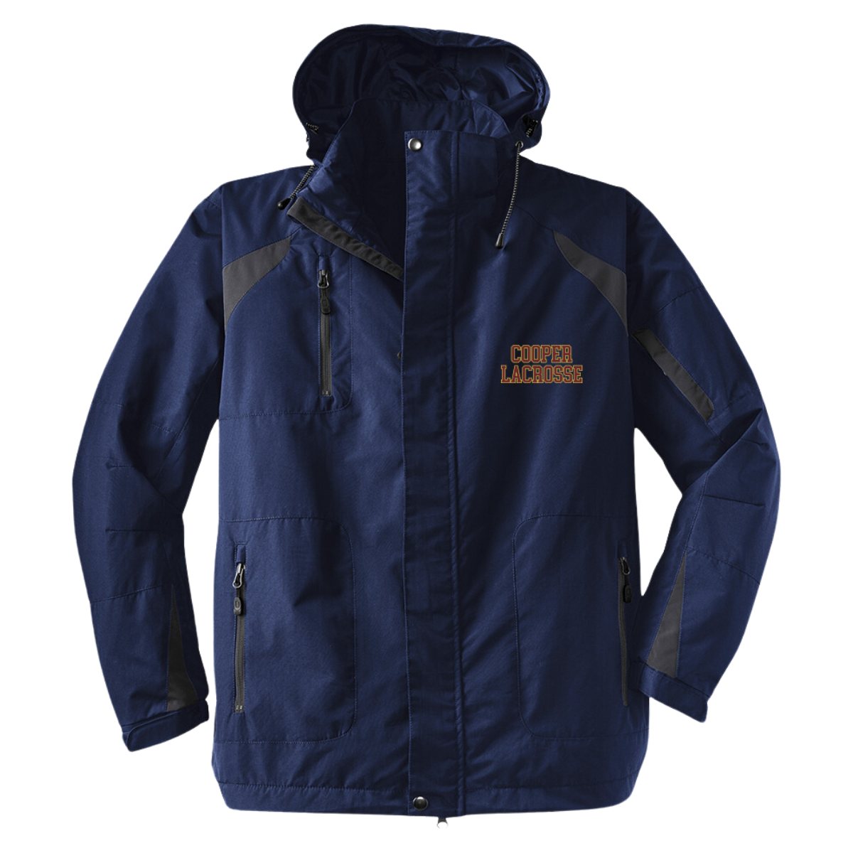 Adult Cooper High School Lacrosse Port Authority All-Season Jacket