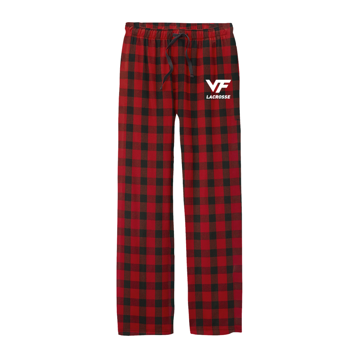 Adult Vallivue Lacrosse District Flannel Plaid Pant
