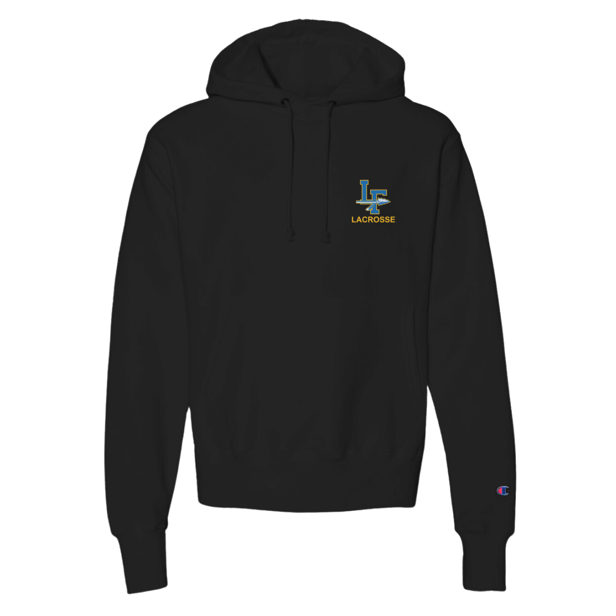 Adult LF Lacrosse Champion Reverse Weave Hoodie