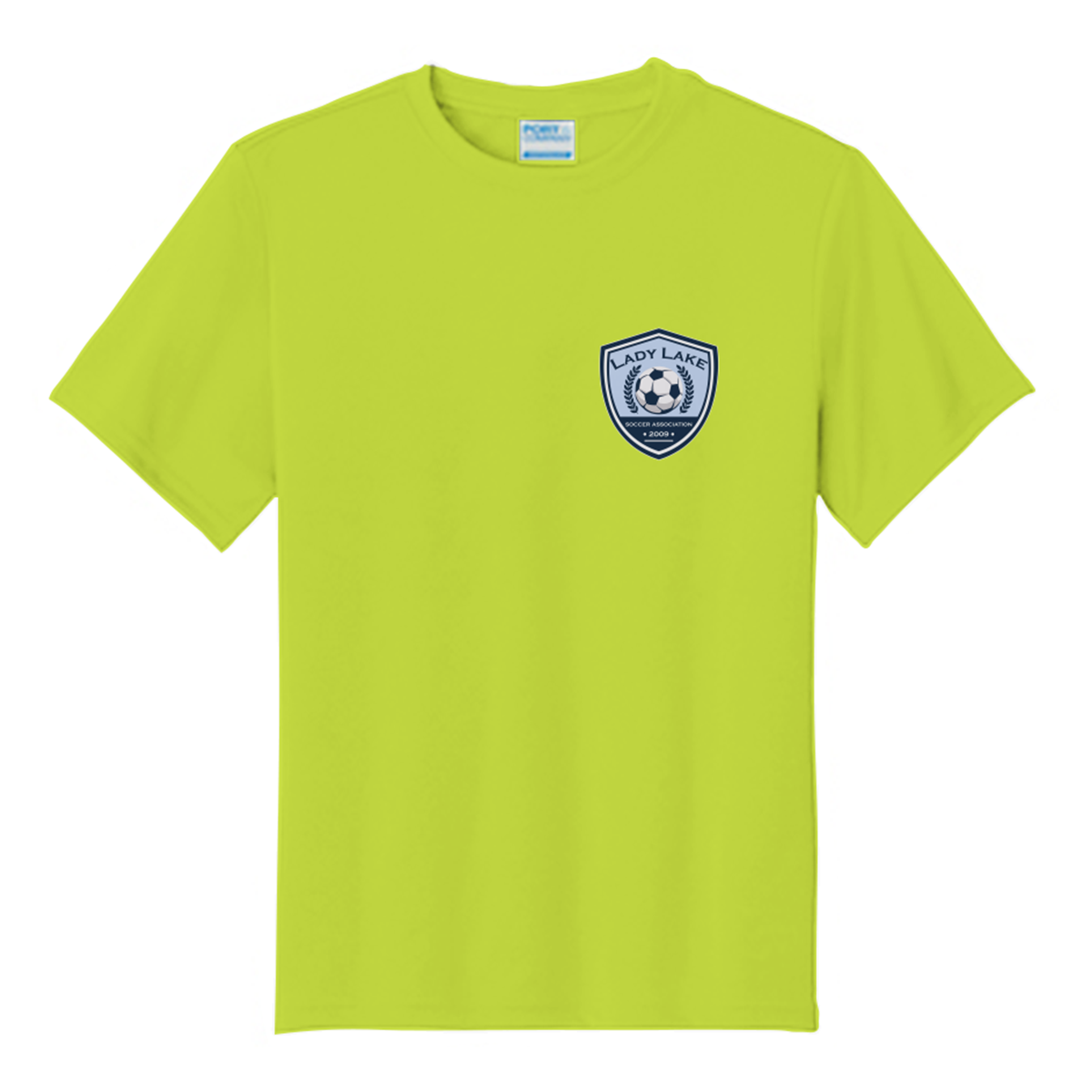 Youth Lady Lake Soccer Association Performance T-Shirt